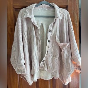 free people montauk shirt jacket
